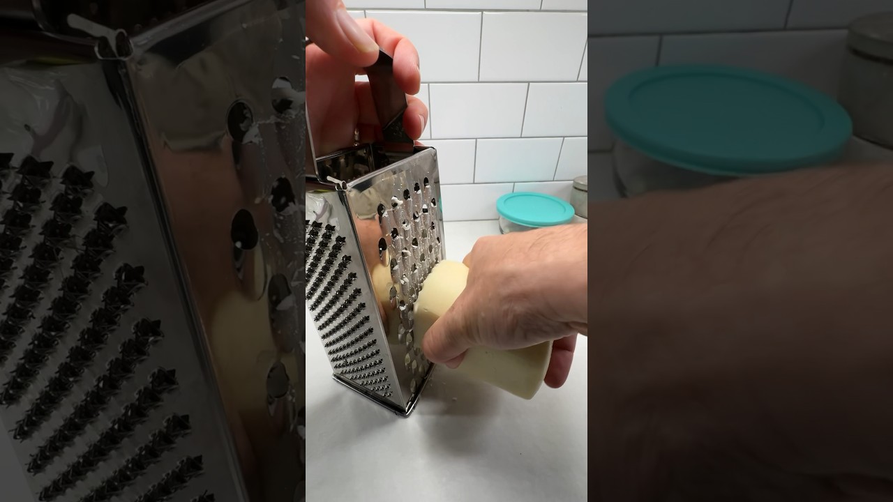 How to EASILY grate Mozzarella | Chef Tricks