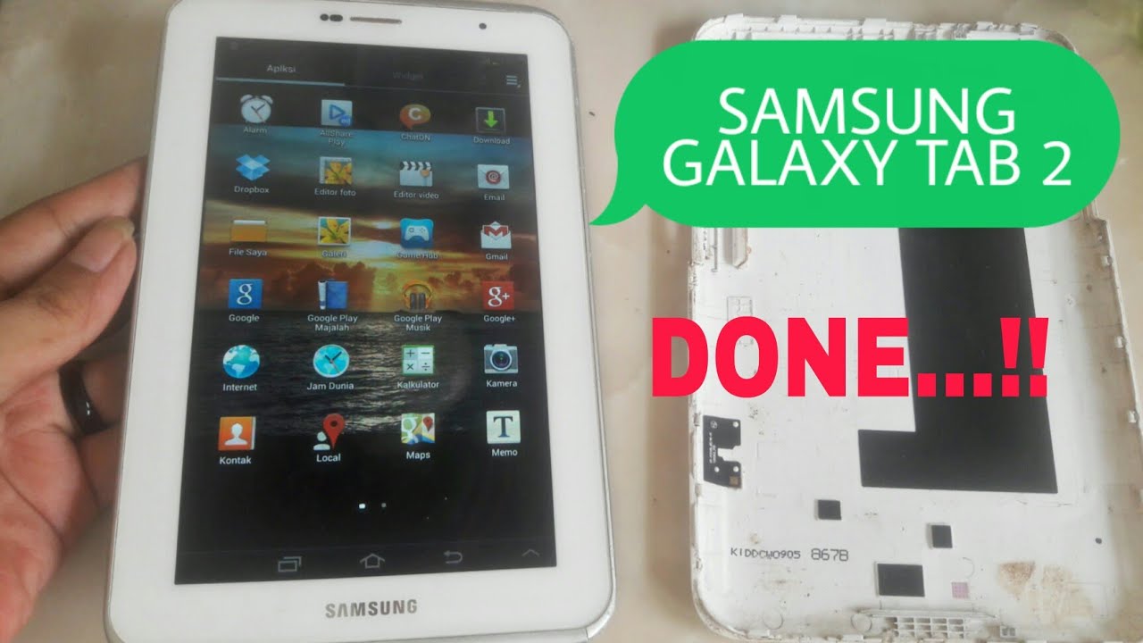 Service Samsung Galaxy Tab 2 || Mati Total