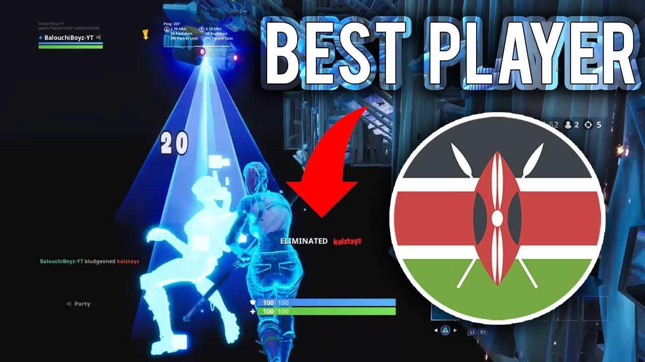 So I 1v1ed the Best Fortnite Player in Kenya | 200 PING