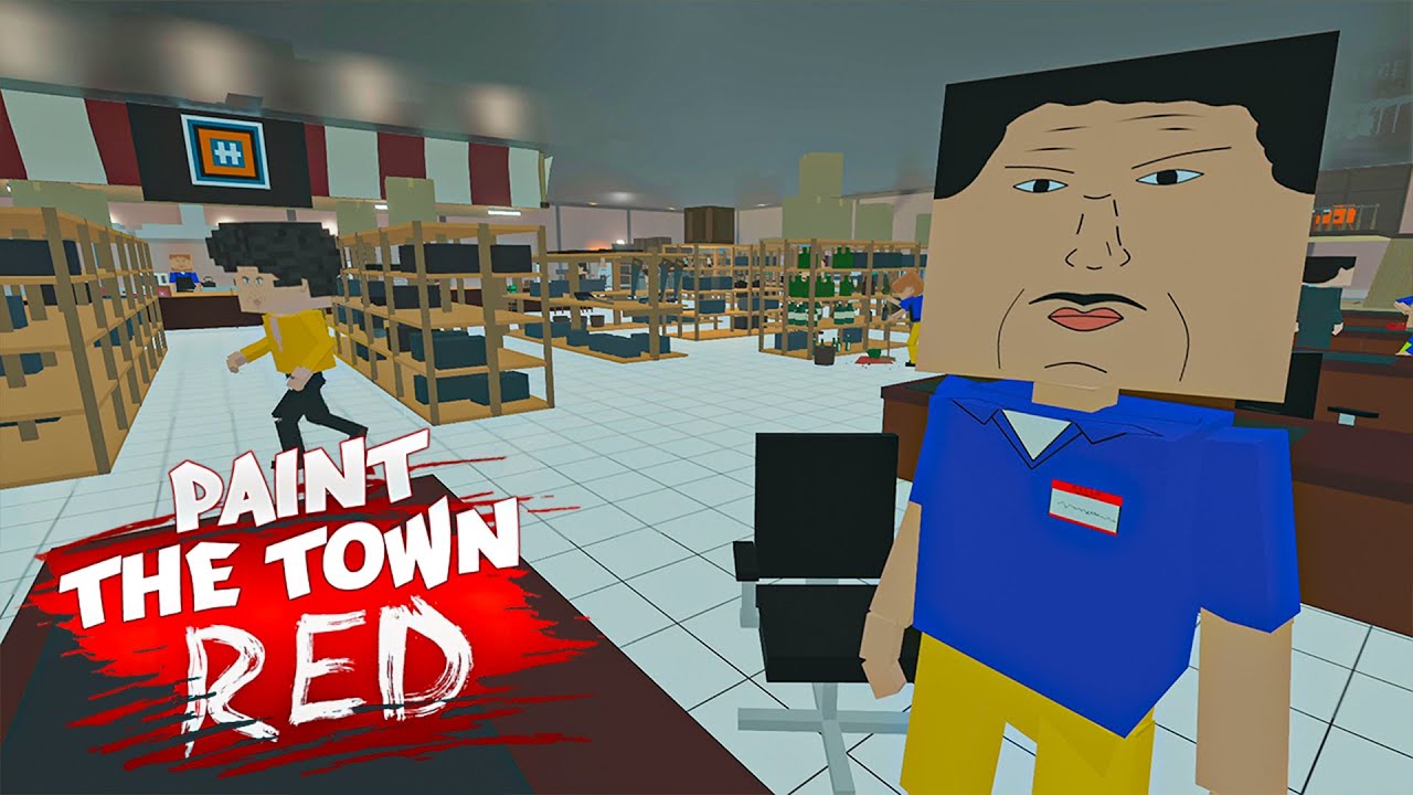ЧЁРНАЯ ПЯТНИЦА! РАЗБОРКА В СУПЕРМАРКЕТЕ! ➤ Paint the Town Red