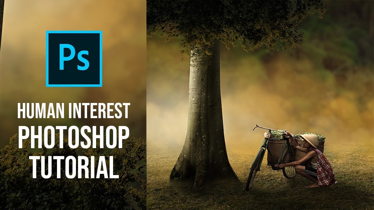 Photoshop Manipulation Tutorial - Human Interest Dramatic Photo Art