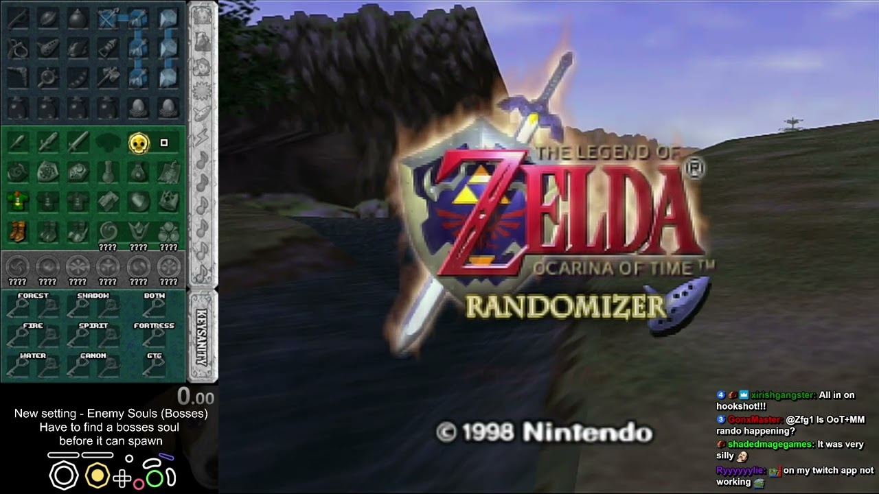 Ocarina of Time No Logic Randomizer (With Boss Souls Shuffle) - October 5th 2023