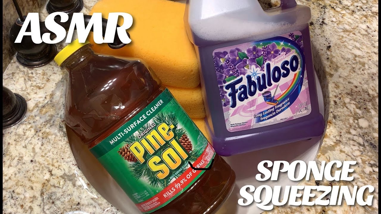 ASMR THE BEST COMBO (Sponge Squeezing)