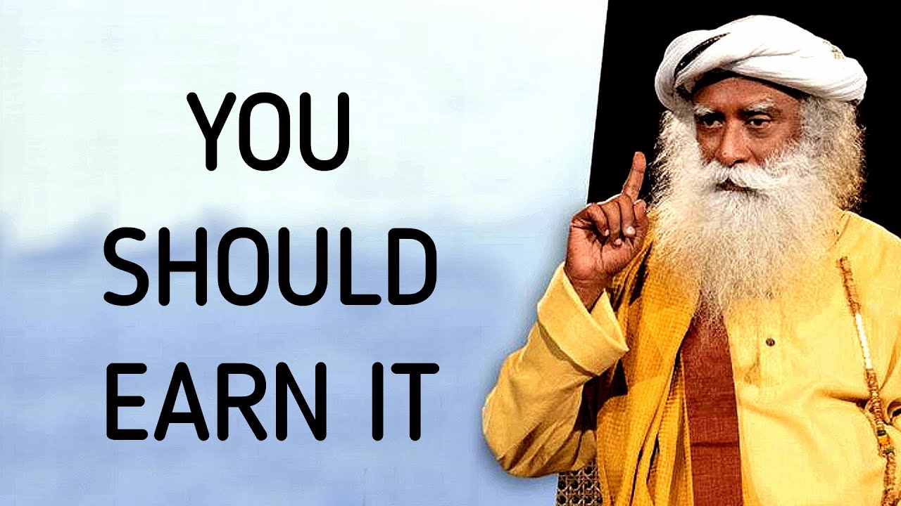 One Thing you have to Earn as you get Old - Sadhguru