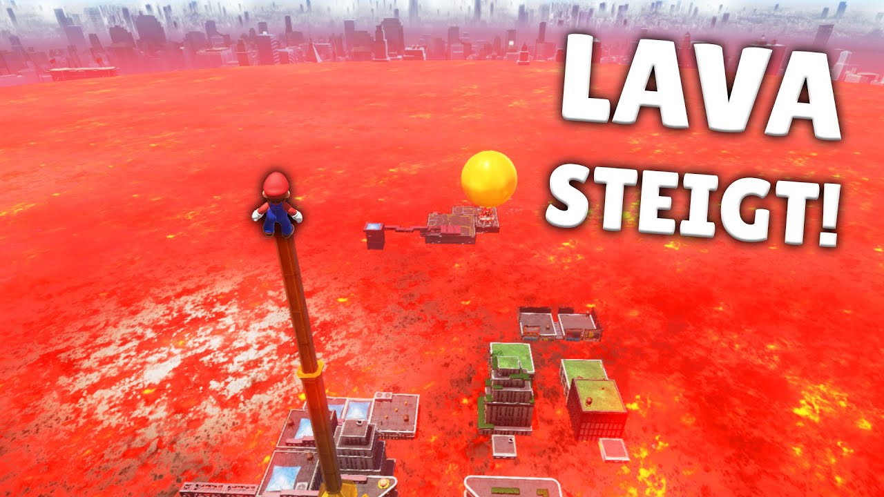 🔴LIVE Mario Odyssey ABER DIE LAVA STEIGT! 🔥