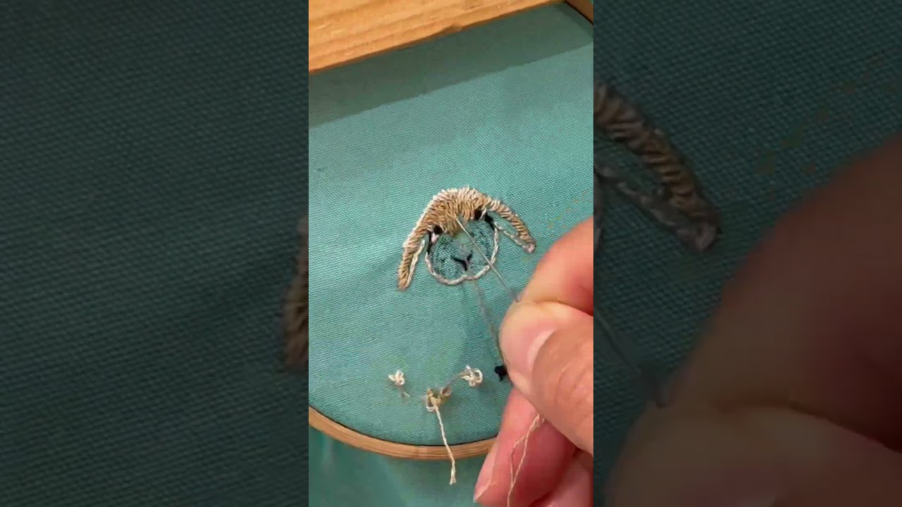 Bunny Bliss: Master the Art of Adorable Embroidery