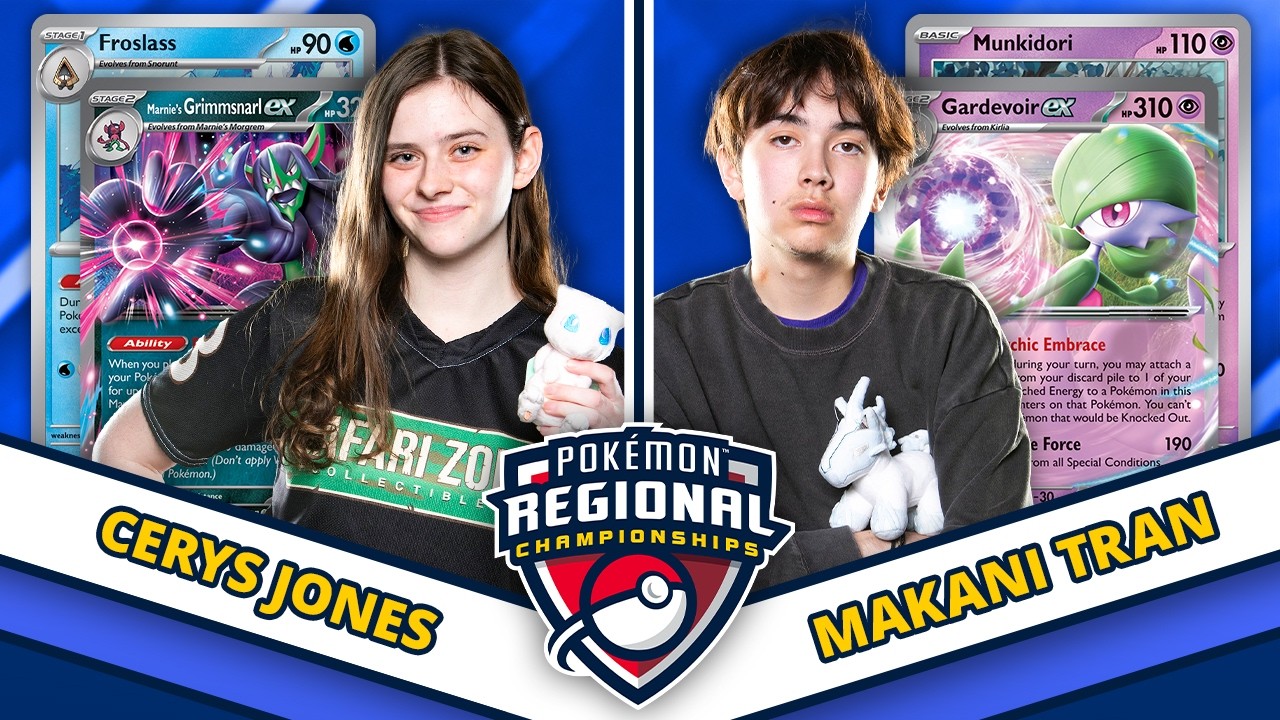 Серис Джонс против Макани Трана - Топ-4 по Pok&eacute;mon TCG | Региональный чемпионат Орландо 2026