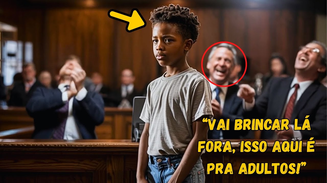 Os advogados do milionário humilharam o garoto negro—até ele encontrar o ERRO NO CASO e mudar tudo!