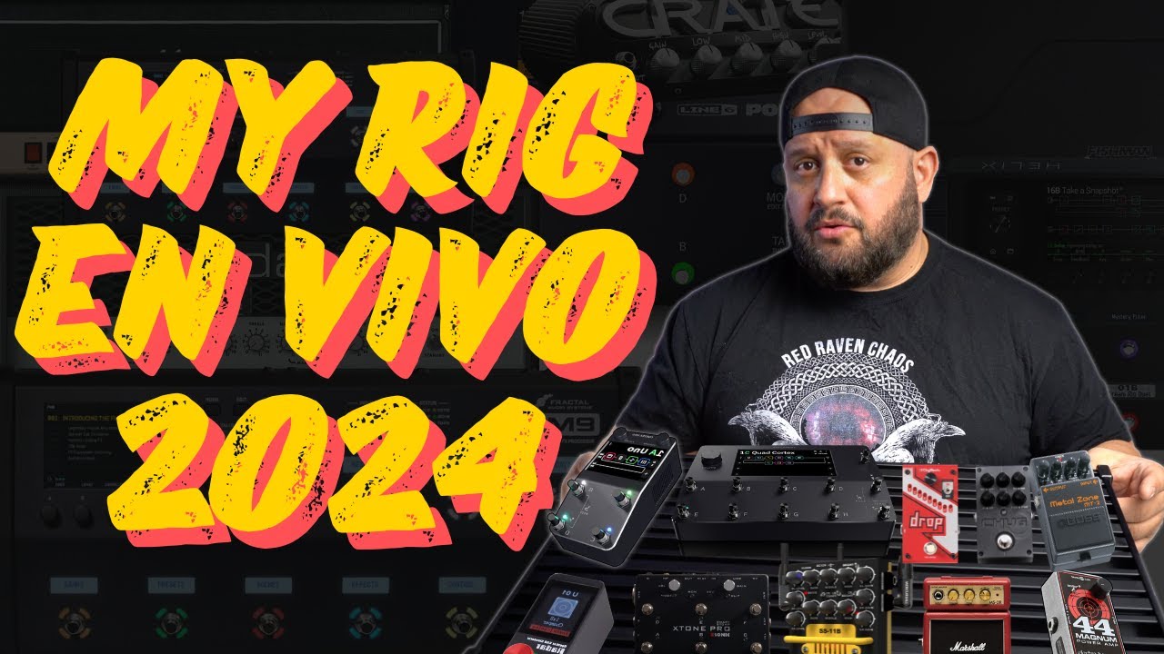 MI RIG EN VIVO - que equipos e instrumentos utilizo para tocar en directo