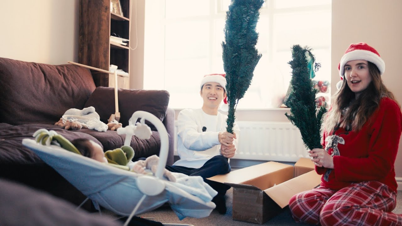 15. Getting ready for first Christmas as a family!