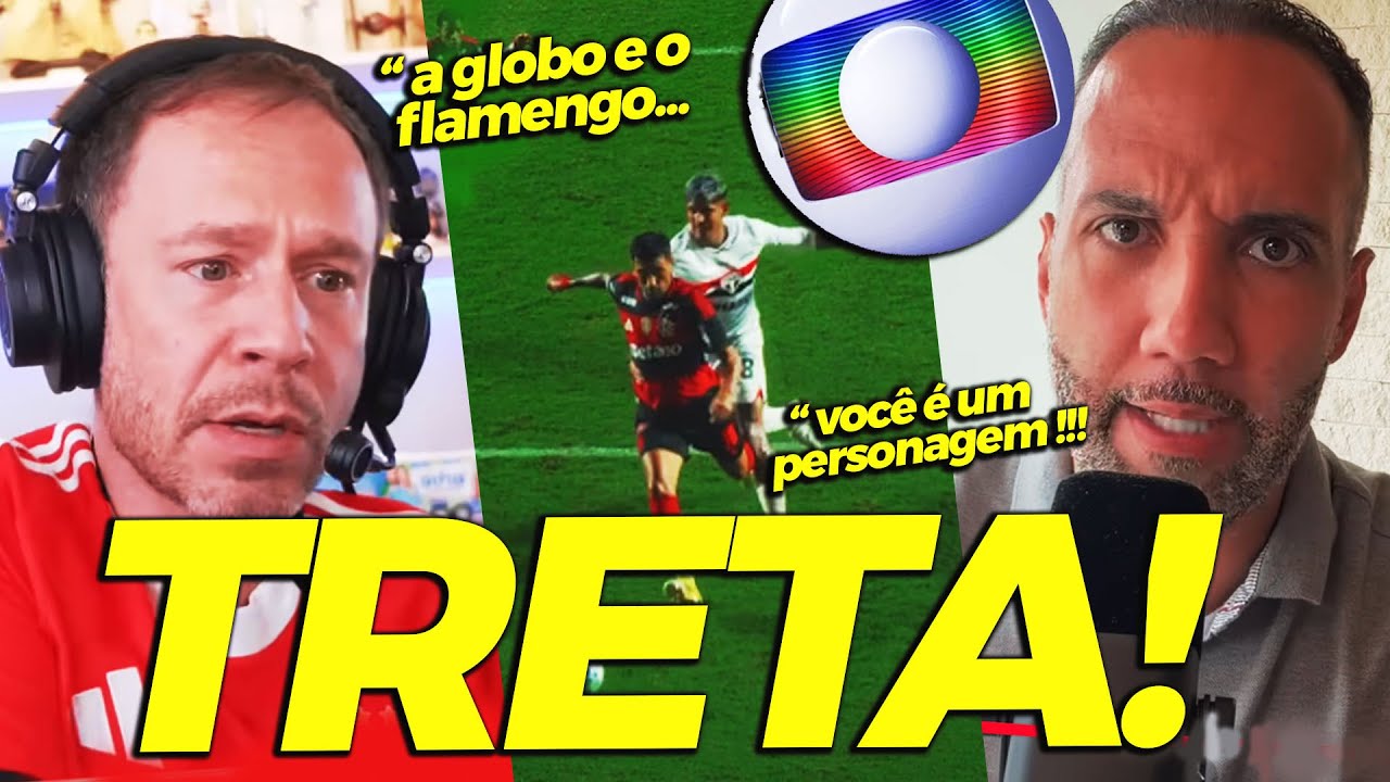 PARTIDA MANIPULADA CONTRA O FLAMENGO! JORGE IGGOR RESPONDE TIAGO LEIFERT APÓS CRÍTICAS A GLOBO