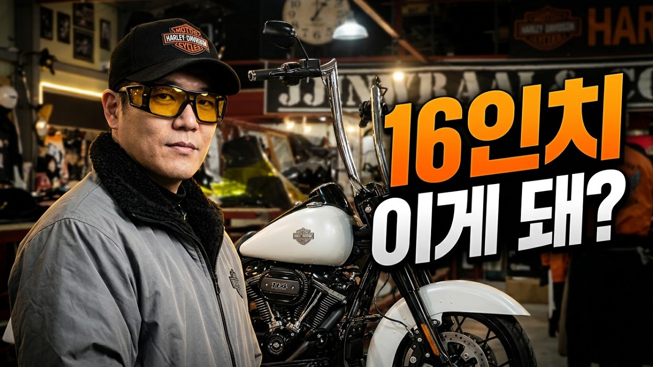 할리데이비슨 등받이 끝판왕 세팅 & 