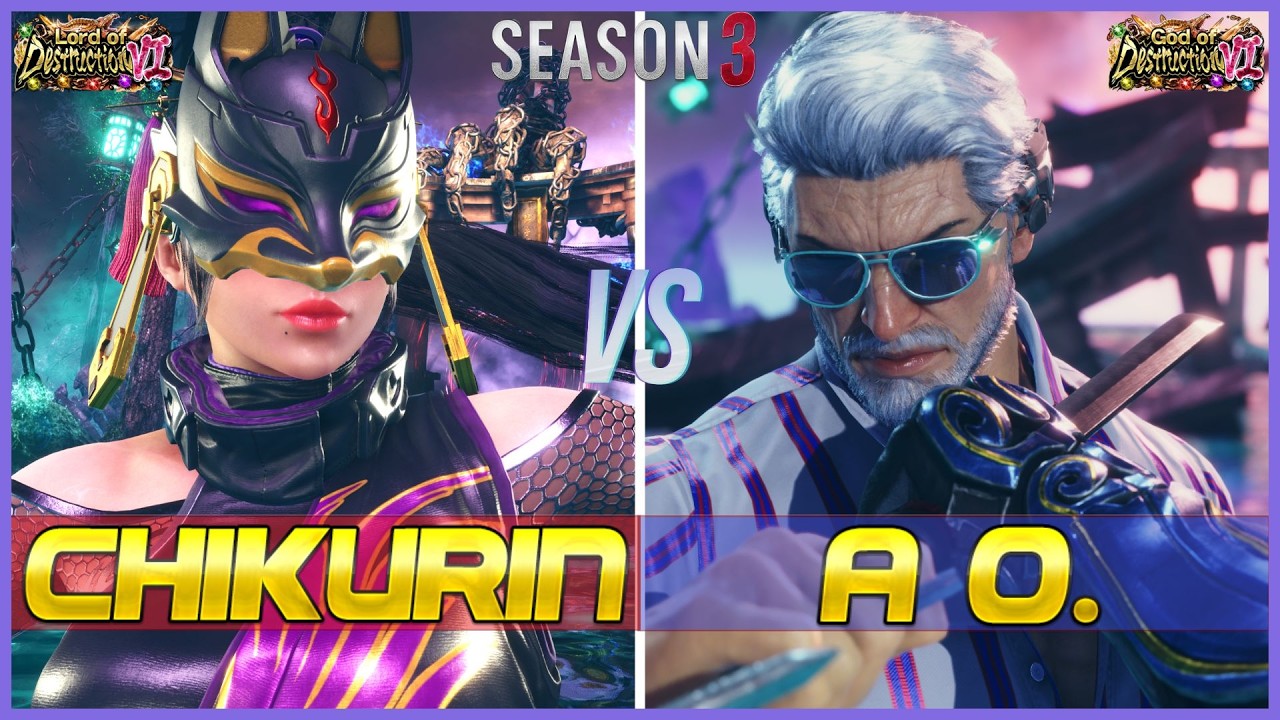 T8 S3 ▰ AO (Victor) Vs CHIKURIN (Kunimitsu) ▰ Tekken 8 DLC: Kunimitsu Day 7