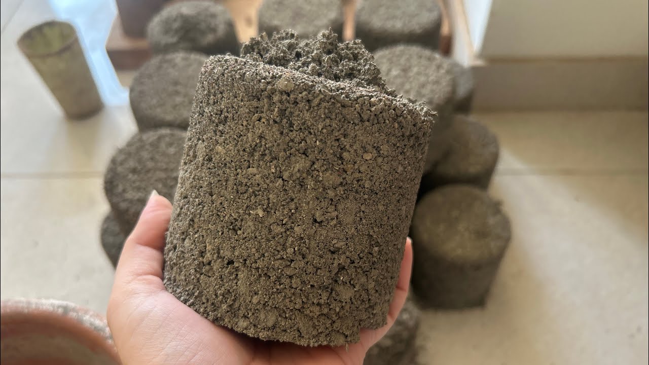 New stone charcoal sand dry floor & claypot crumbling by RS ASMR 🤪