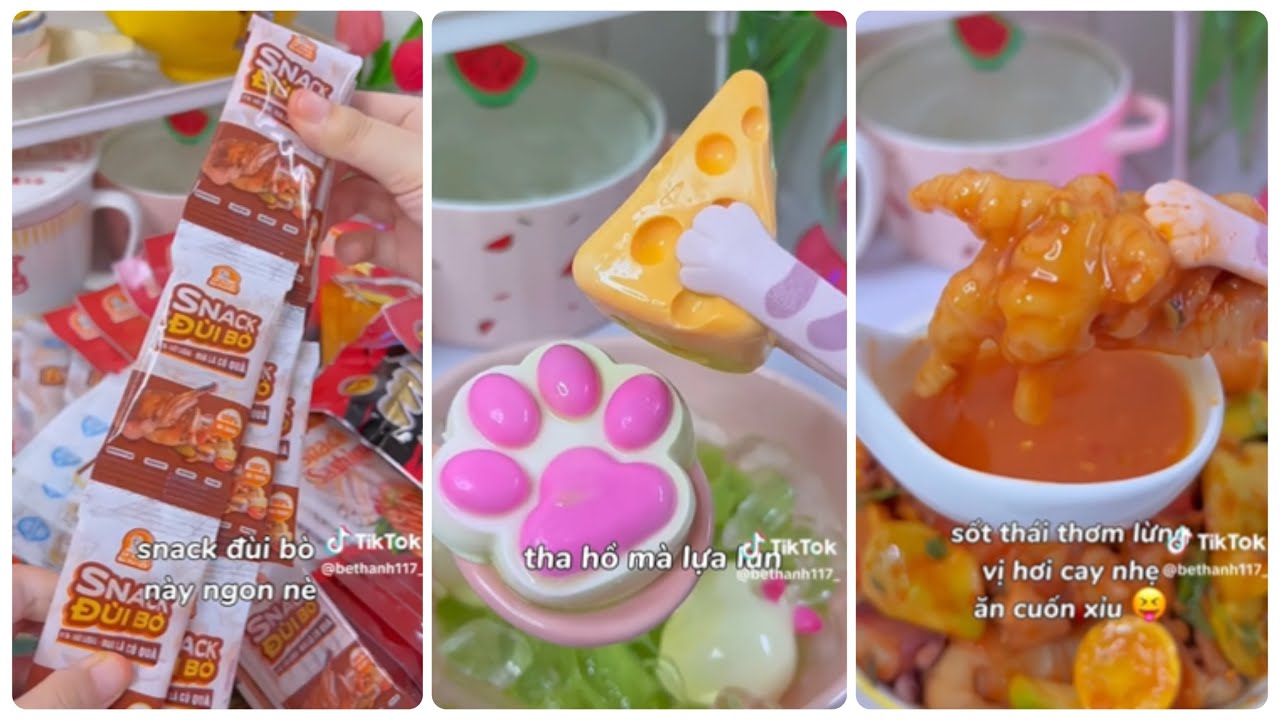 Tổng hợp những video muckbang, ăng siu nqon from Thank nè | Chunnie