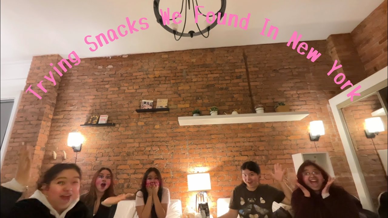 Trying Snacks We Found In New York