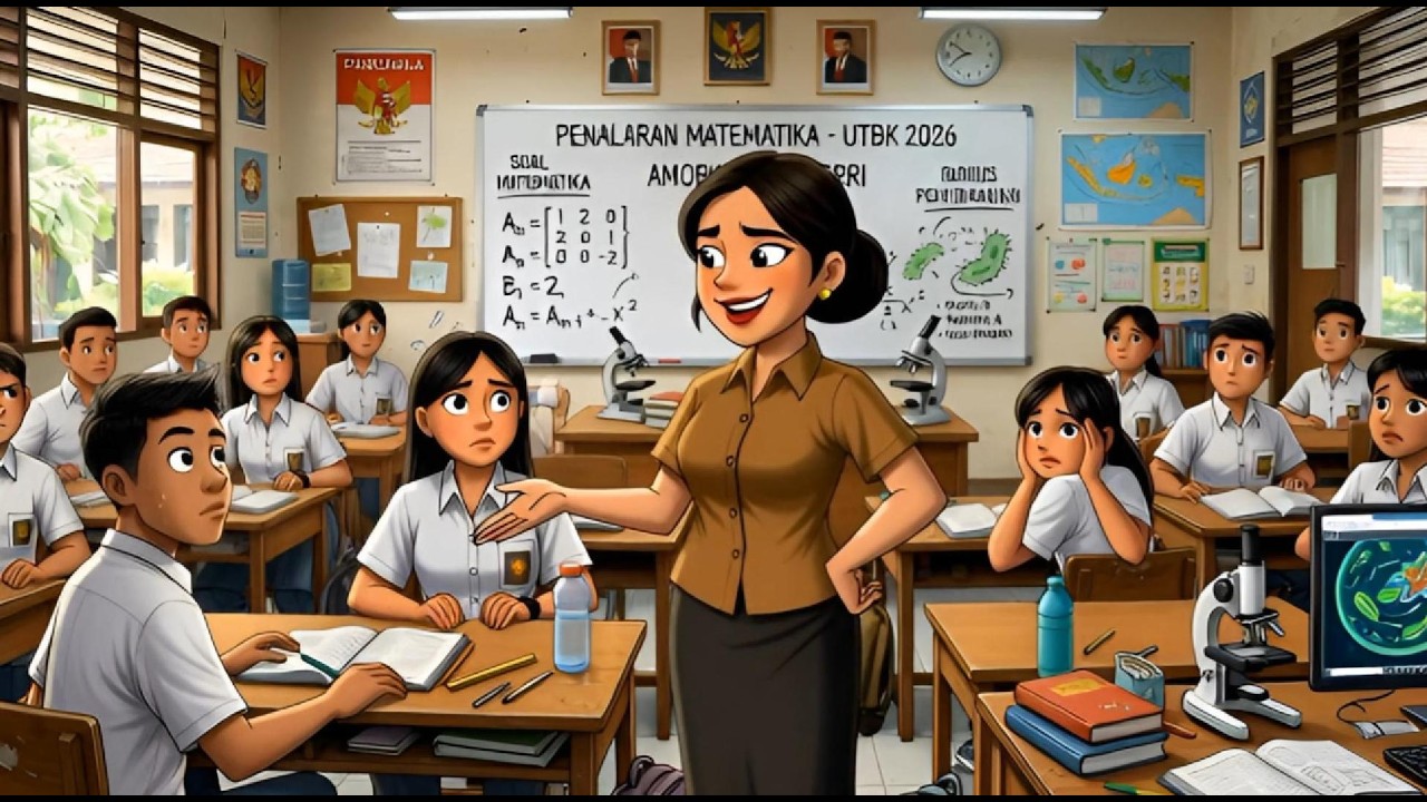 PENALARAN MATEMATIKA UTBK 2026 | BALON HIJAU NAIK BALON MERAH TURUN.