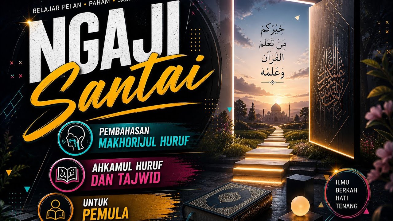 🔴 LIVE Belajar Ngaji Al-Qur'an. 20-03-2026