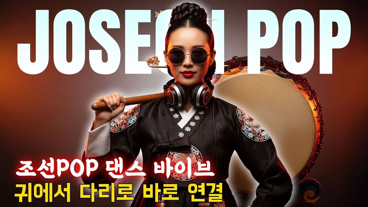 귀에서 다리로 바로 연결😆 조선POP 댄스 바이브 – 조선 그루브 #조선팝