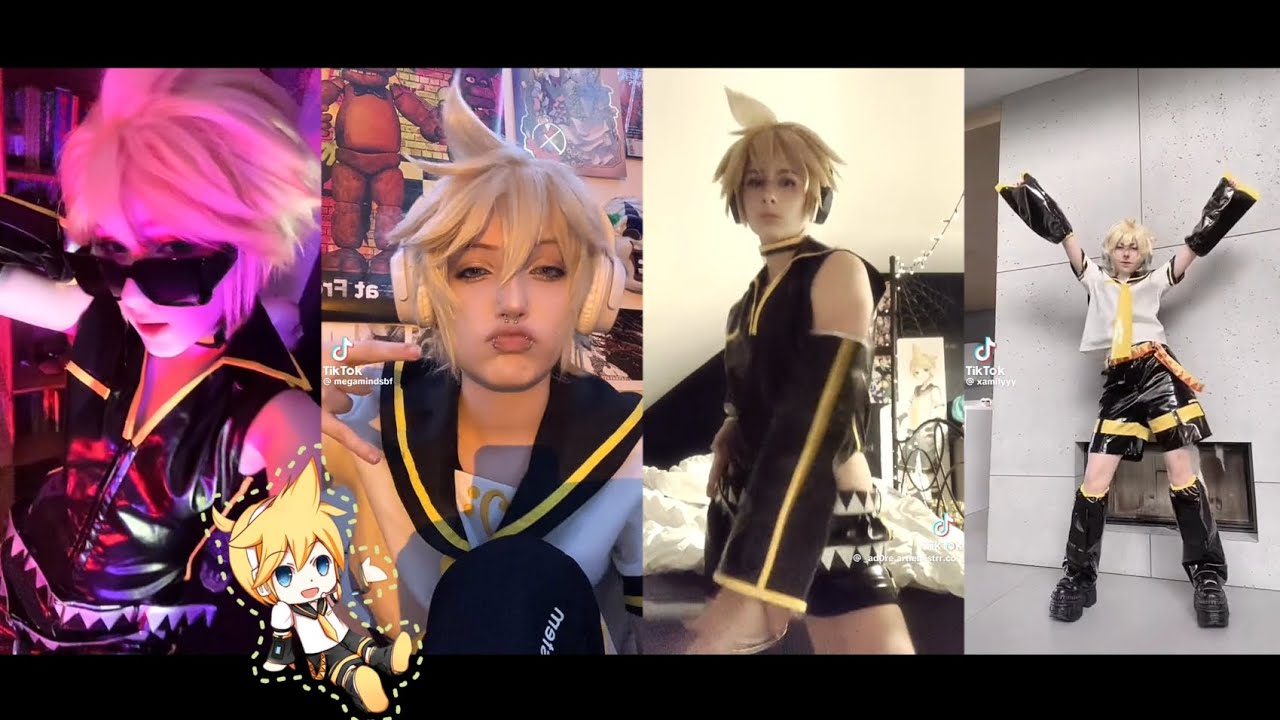 Kagamine Len Cosplay Tik tok parte 2 【鏡音レン】