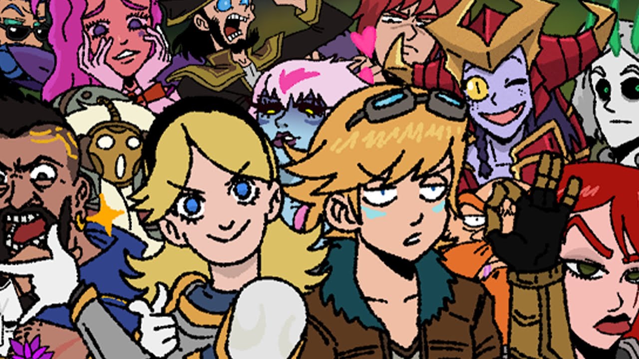 I've Made a Reality Show with League Characters...