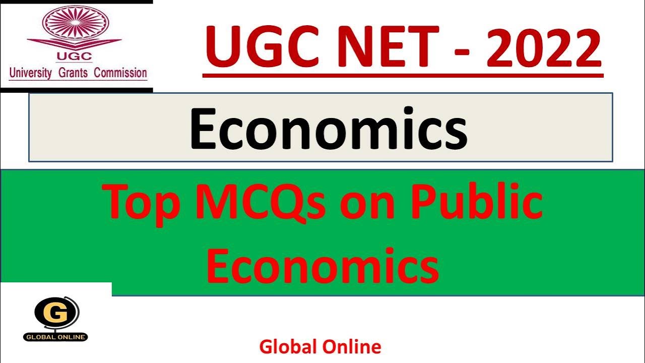 UGC NET 2022 | Economics | MCQs on Public Economics | Crash Course