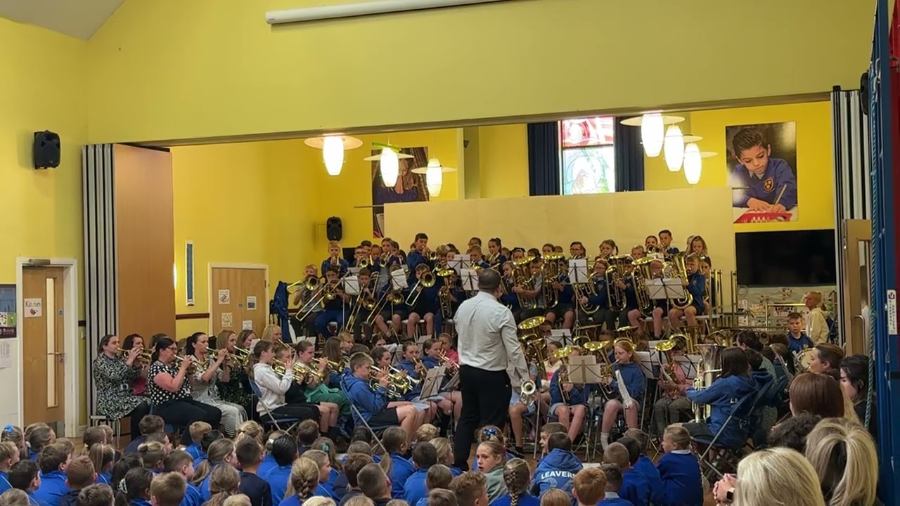 BMS brass teacher Chris Binns runs a school brass ensemble at St Nicholas School in Blackpool.