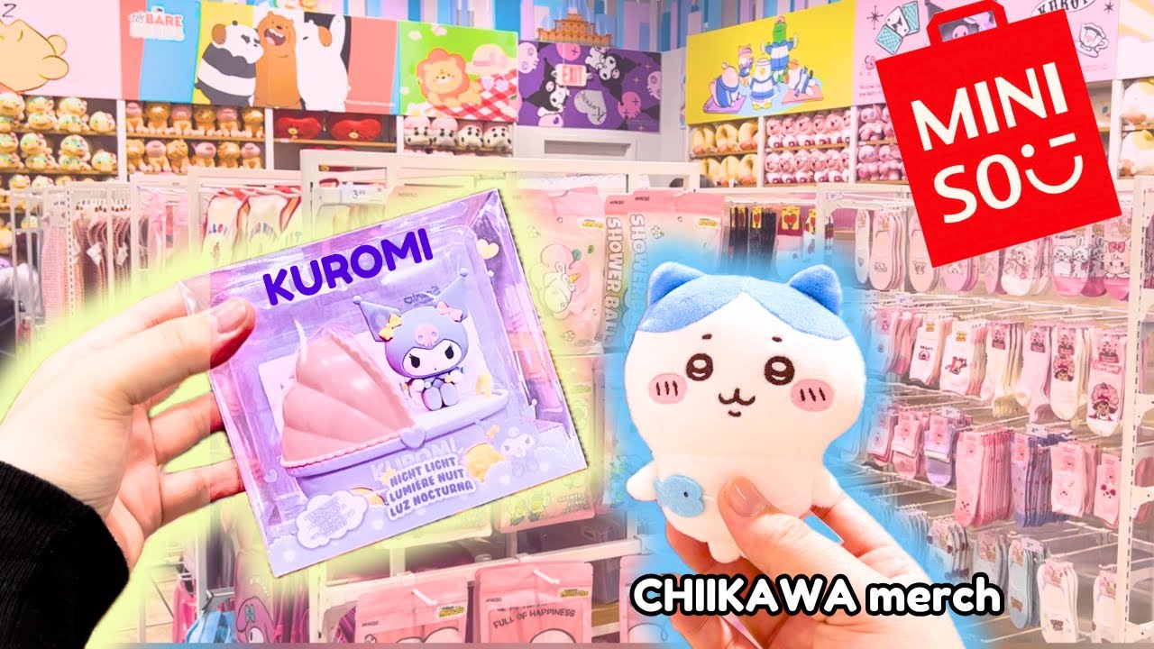OMG! The CUTEST Sanrio & Chiikawa Finds at Miniso 😍 (You’ll Want Everything!)