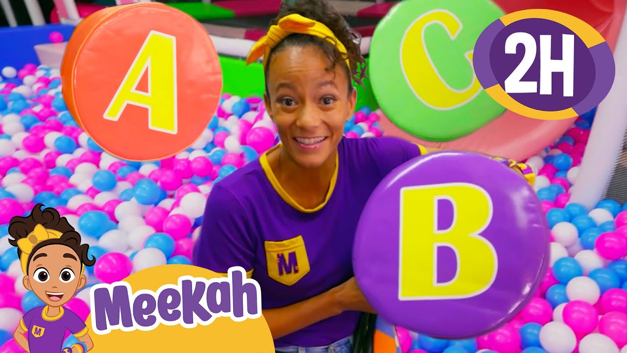 Meekah's Spelling ABC's at Munchkin's Indoor Playground | Blippi and Meekah Kids TV