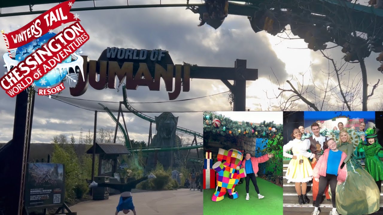 CHESSINGTON WINTERS TAIL 2023 VLOG #ROARSOME | Theme Park Tamzin