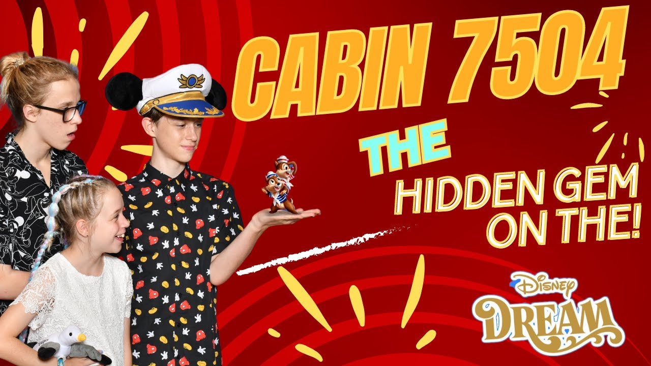 Disney dream cabin 7504- the hidden gem!