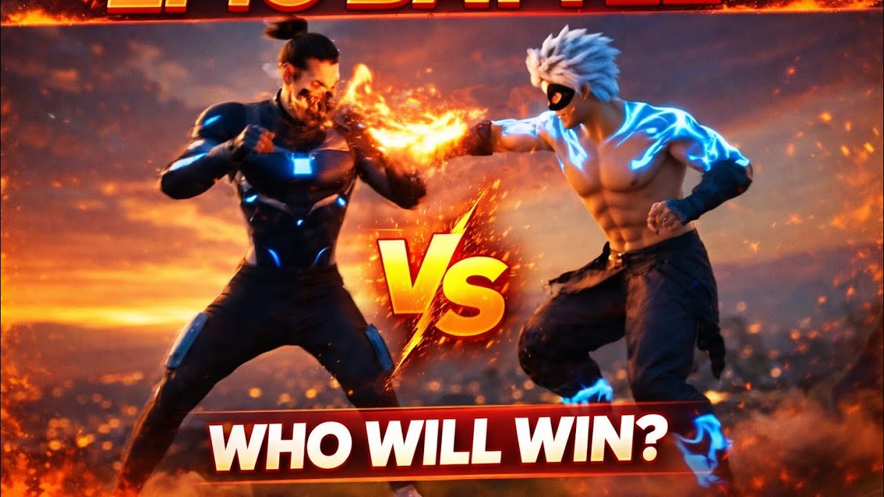 Free Fire Intense 1v1 Combat 🔥 Epic Battle Royale