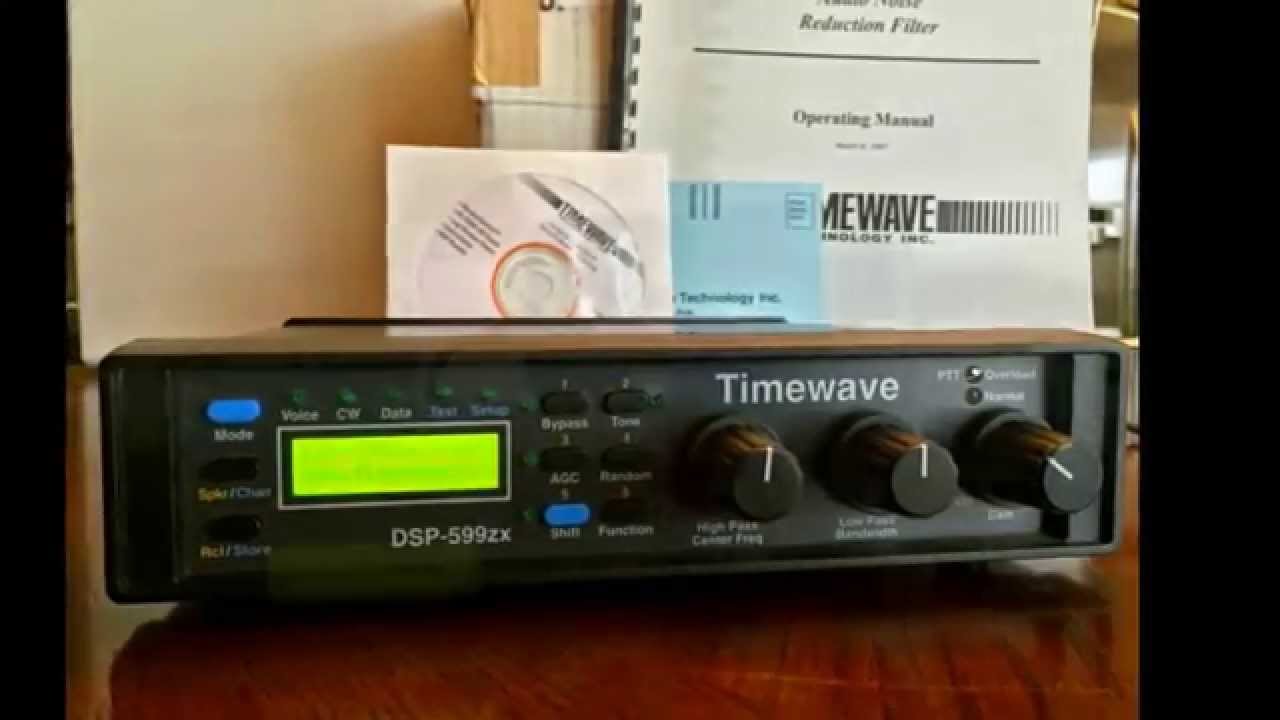 TIMEWAVE DSP-599ZX Digital Audio Noise Reduction Filter V5.01