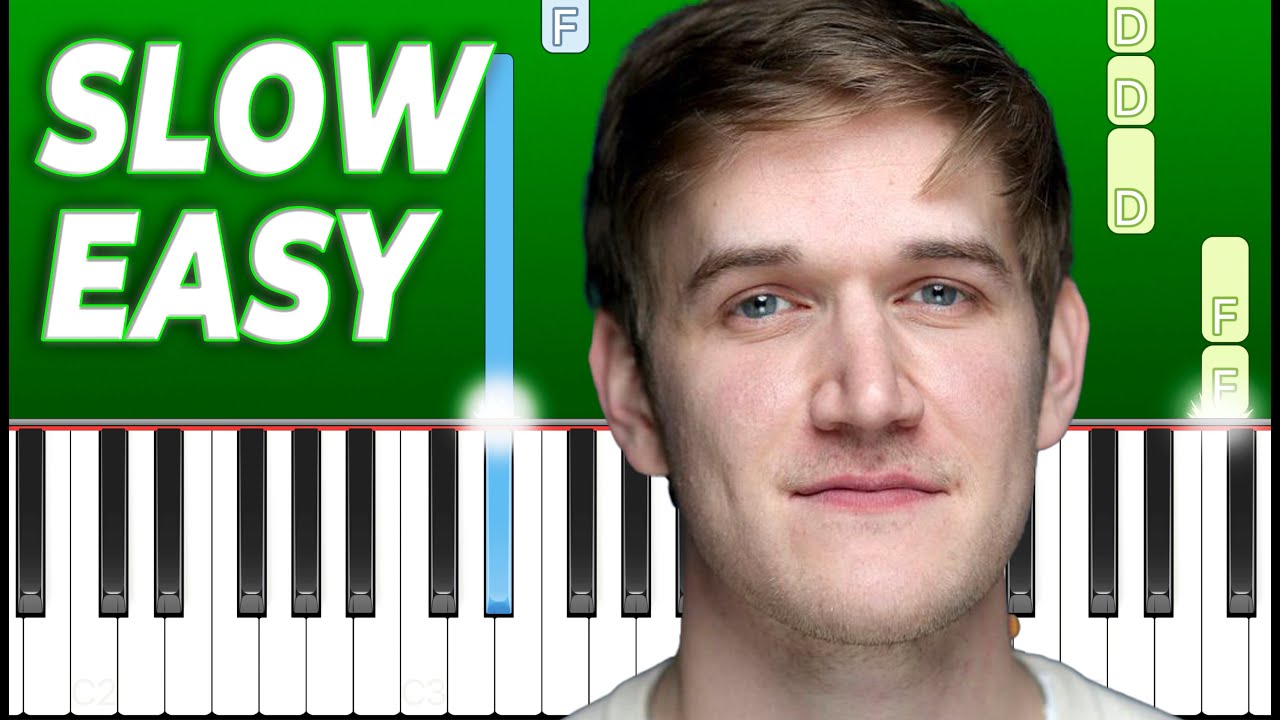 Bo Burnham - Stuck In A Room | Look Who's Inside Again (Slow Easy Piano Tutorial)