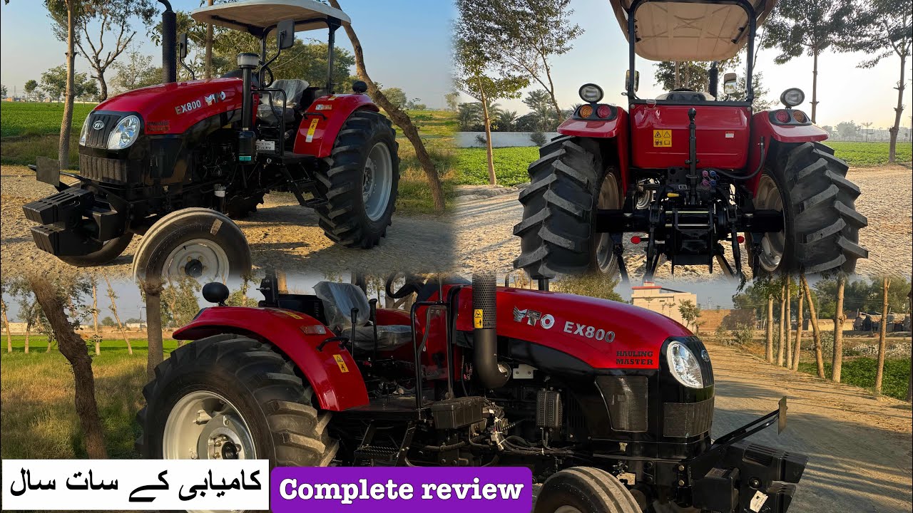 YTO Tractor ex800 master complete review video | Seven years of successful experience