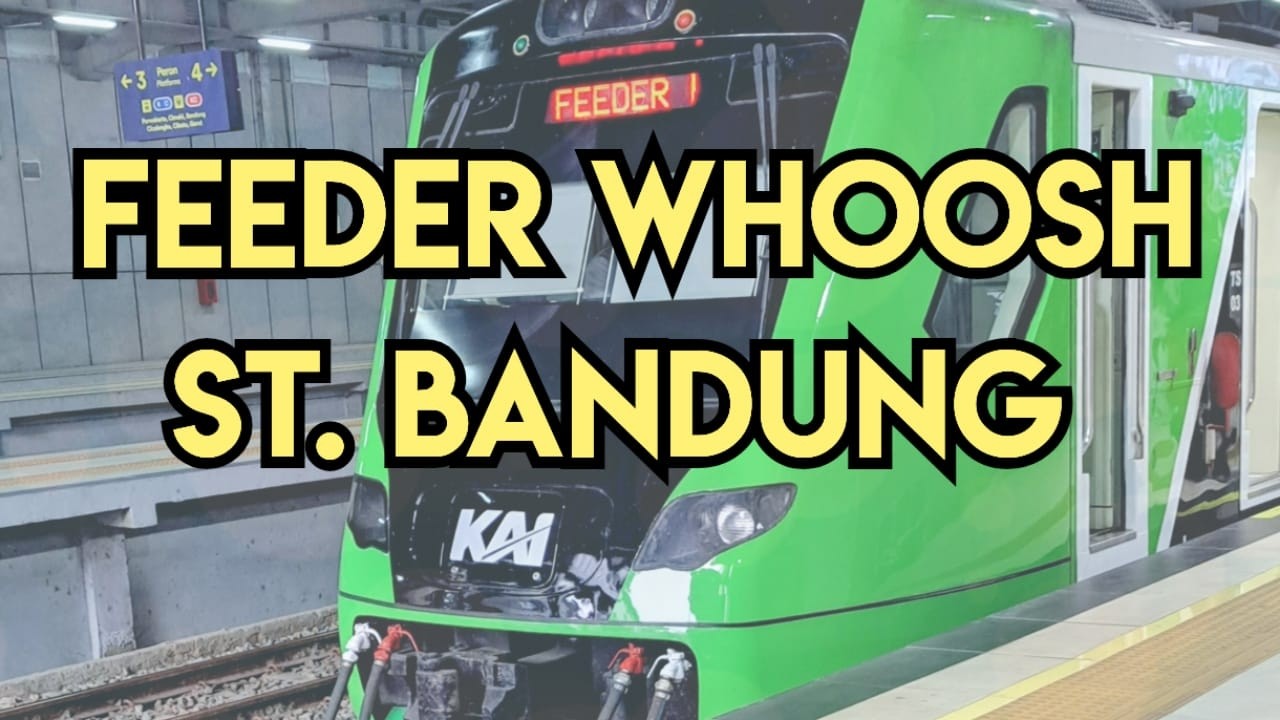 CARA NAIK FEEDER WHOOSH TERBARU 2026: Dari Bandung ke Padalarang Cuma 19 Menit!