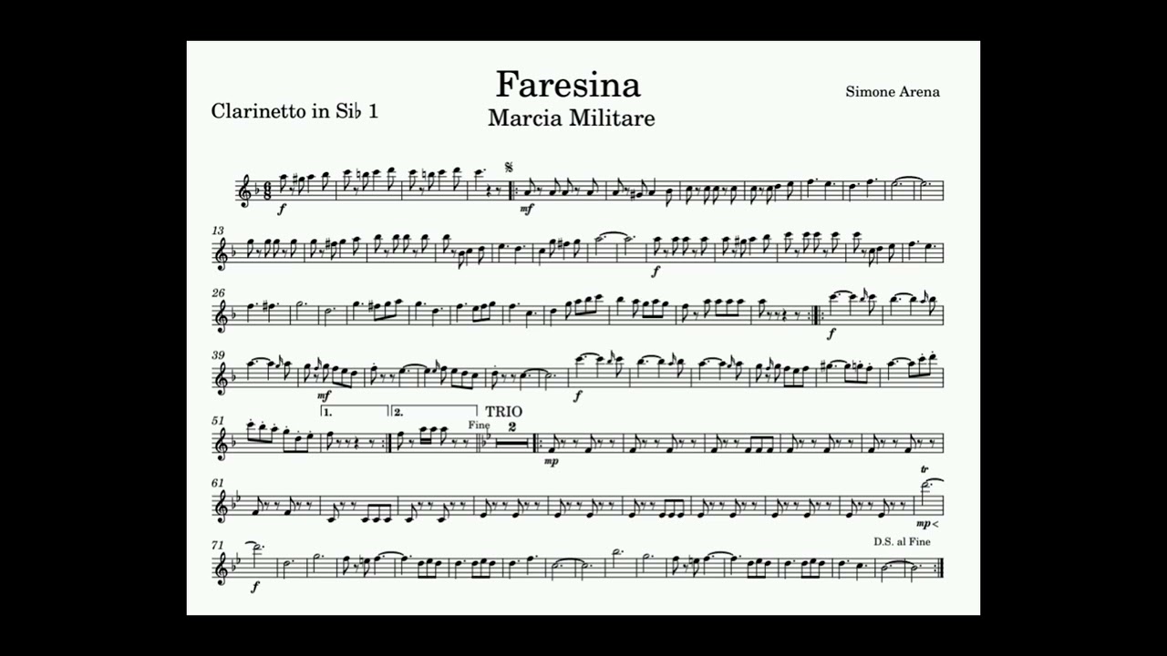 Faresina - Simone Arena (Marcia militare)