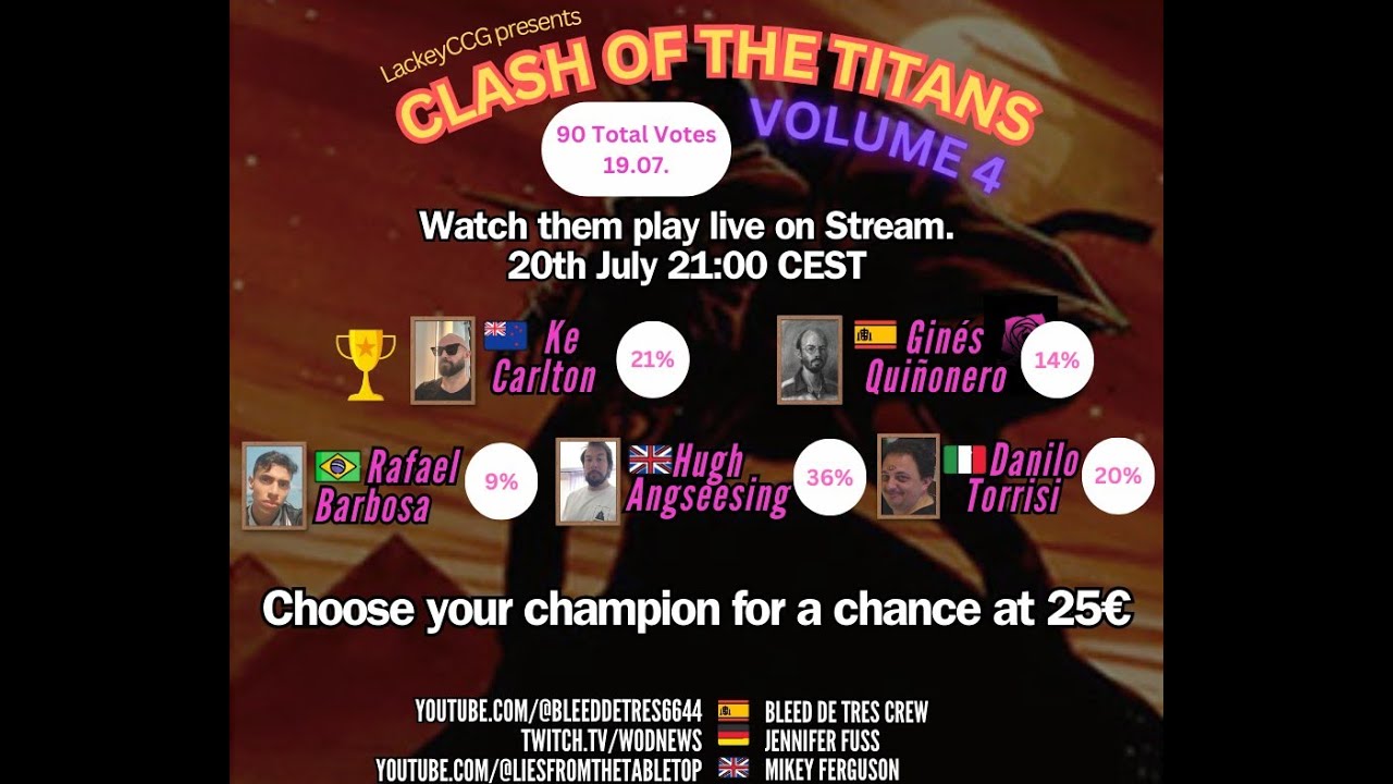 VTES - Clash of Titans - Volume 4