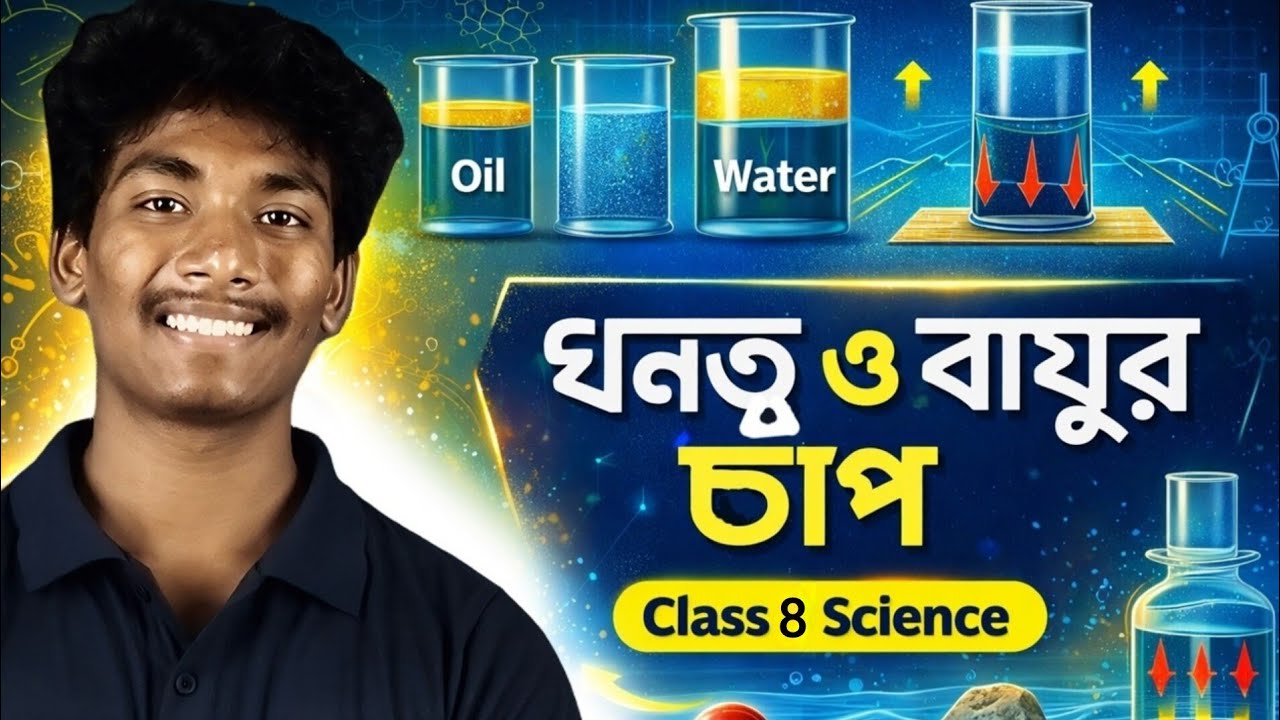 Offline Live Class 8 ll Bigyan o poribesh ll ঘনত্ব ও বায়ুর চাপ 