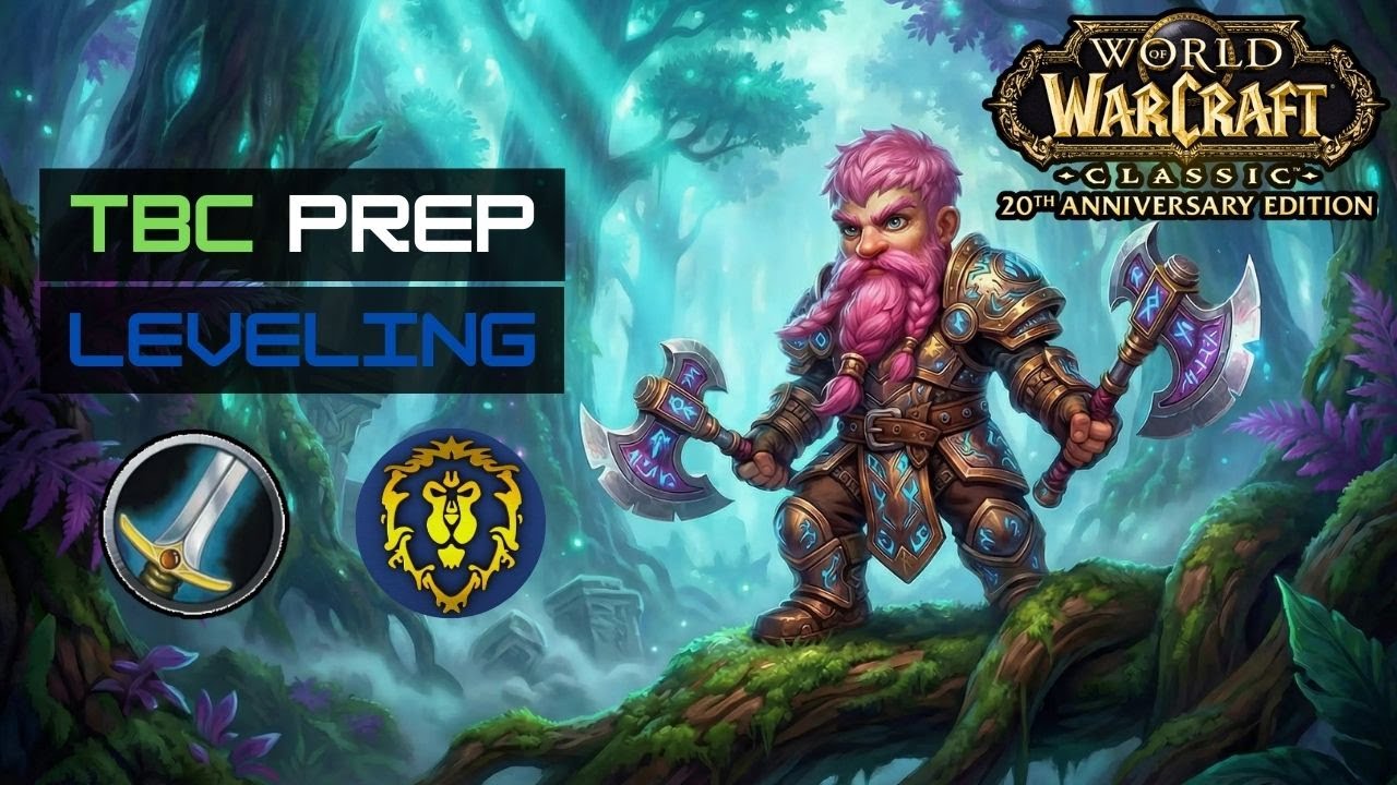 WoW Classic Anniversary | TBC PREPARATION | Warrior Leveling | Part 13 ⚔️