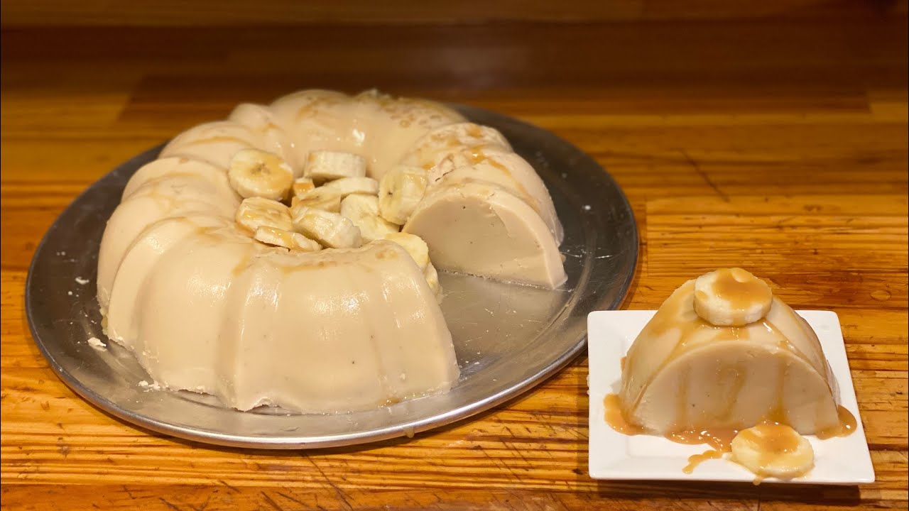 Gelatina de Plátano 🍌🍌🍌