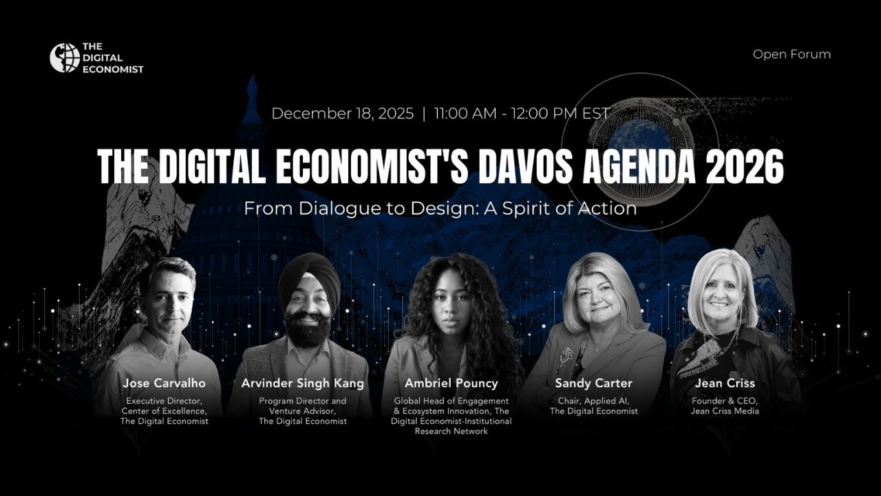 From Dialogue to Design: A Sprint of Action | The Digital Economist's Davos Agenda 2026