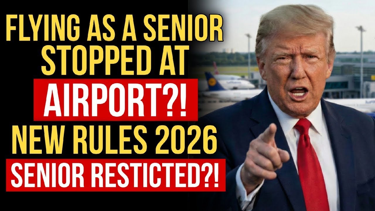 💥 SHOCKING! Flying After 70   2026 Airport Rules   Boarding DENIED