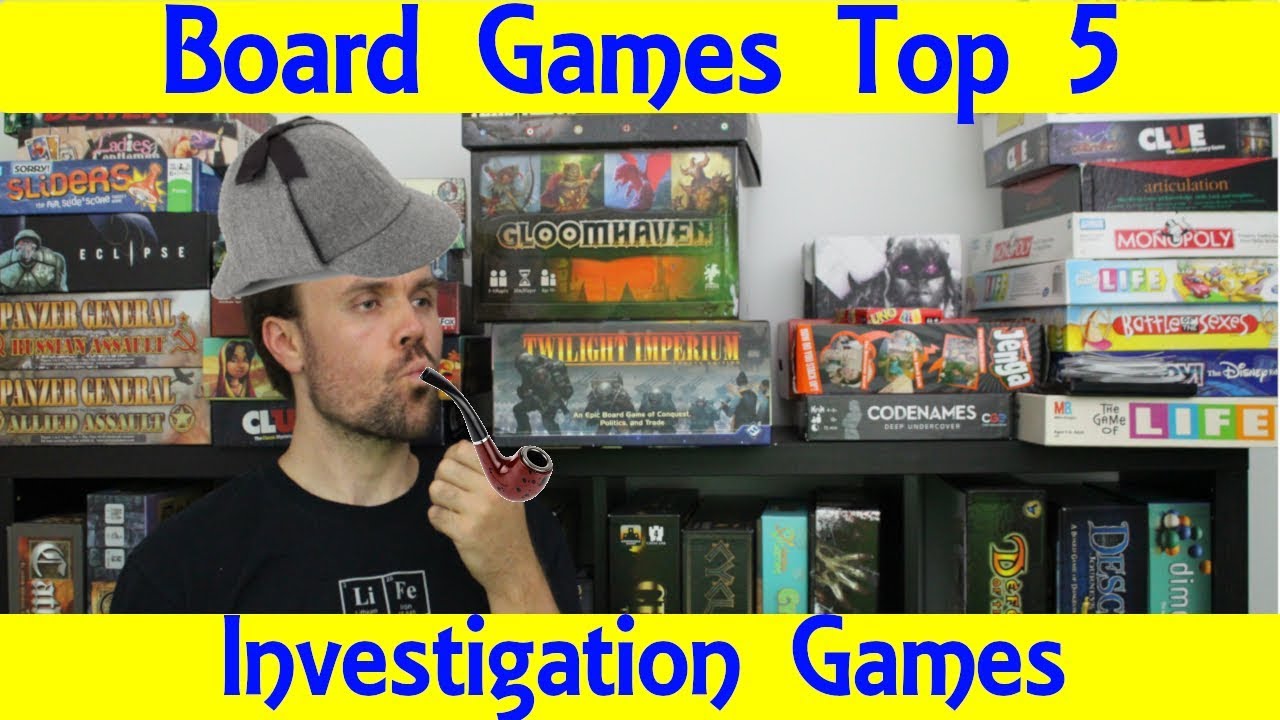 Top 5 Investigation Board Games