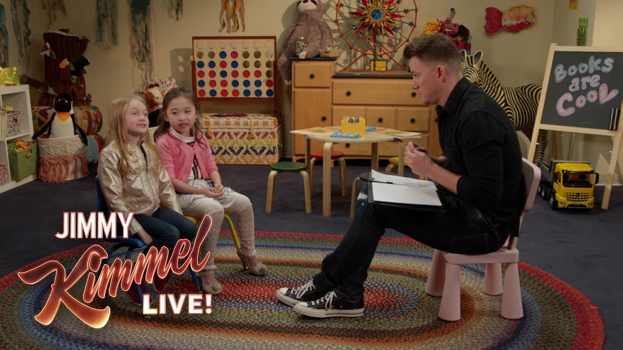 Guest Host Channing Tatum Asks Kids for Advice