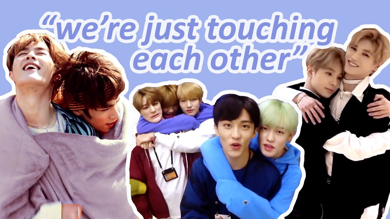 just nct hugging each other for six minutes