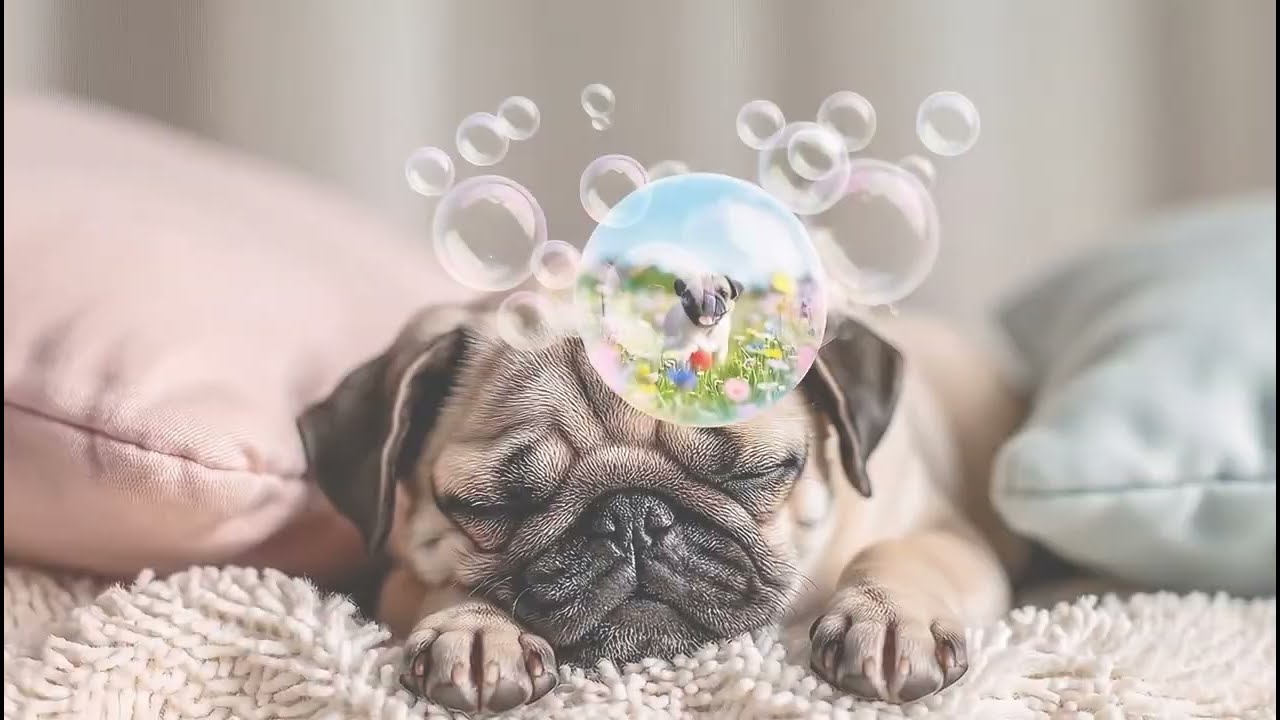 Why do dogs often dream when they sleep?