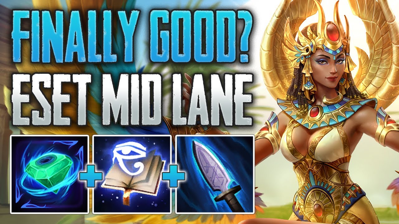 IS SHE FINALLY GOOD? Eset Mid Gameplay (SMITE Conquest)