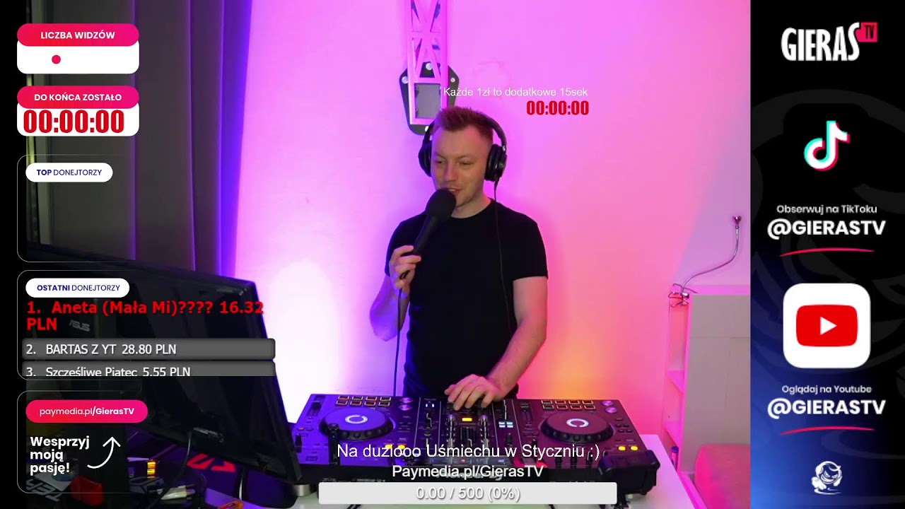 Muzyczne Przygotowania do Weekendu na GierasTV