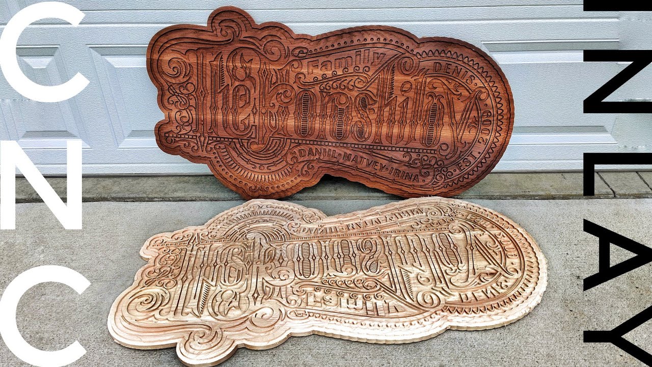 The biggest inlay We have ever made. 42*22 inch. Family wall sign. 4K video.